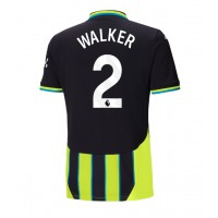 Manchester City Kyle Walker #2 Bortatröja 2024-25 Korta ärmar